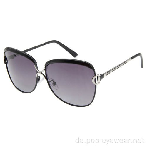 Sonnenbrille für Damen Mode Metallrahmen